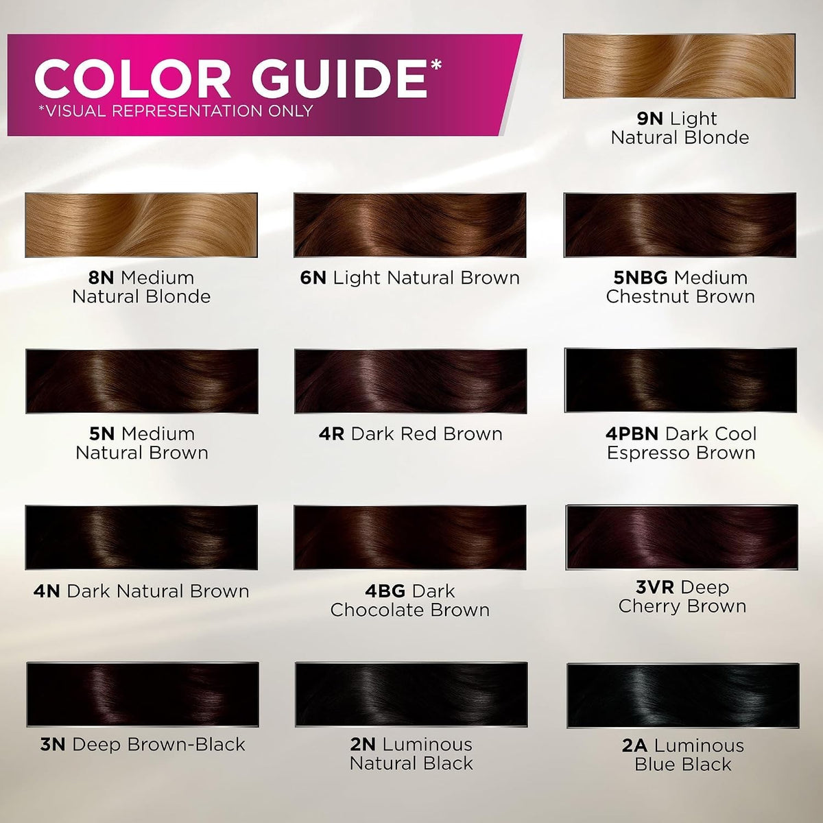 Foam Hair Color Dark Natural Brown 4N with Conditioner