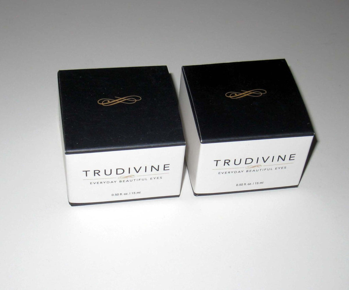 Lot of 2 Trudivine Beautiful Eyes Under Eye Cream 0.5 Oz Sealed