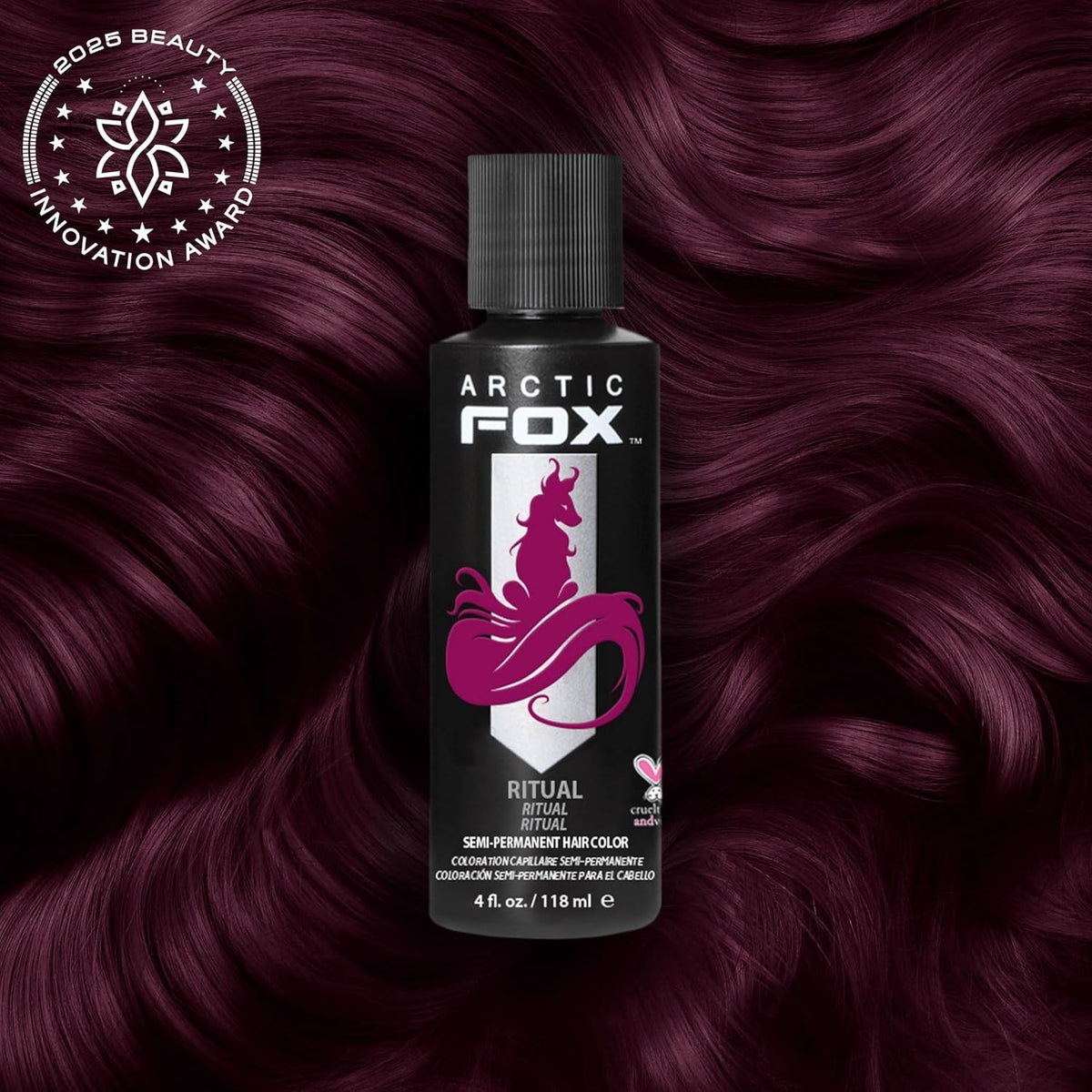 Burgundy Semi-Permanent Hair Dye - Conditioning Formula, 4 fl oz