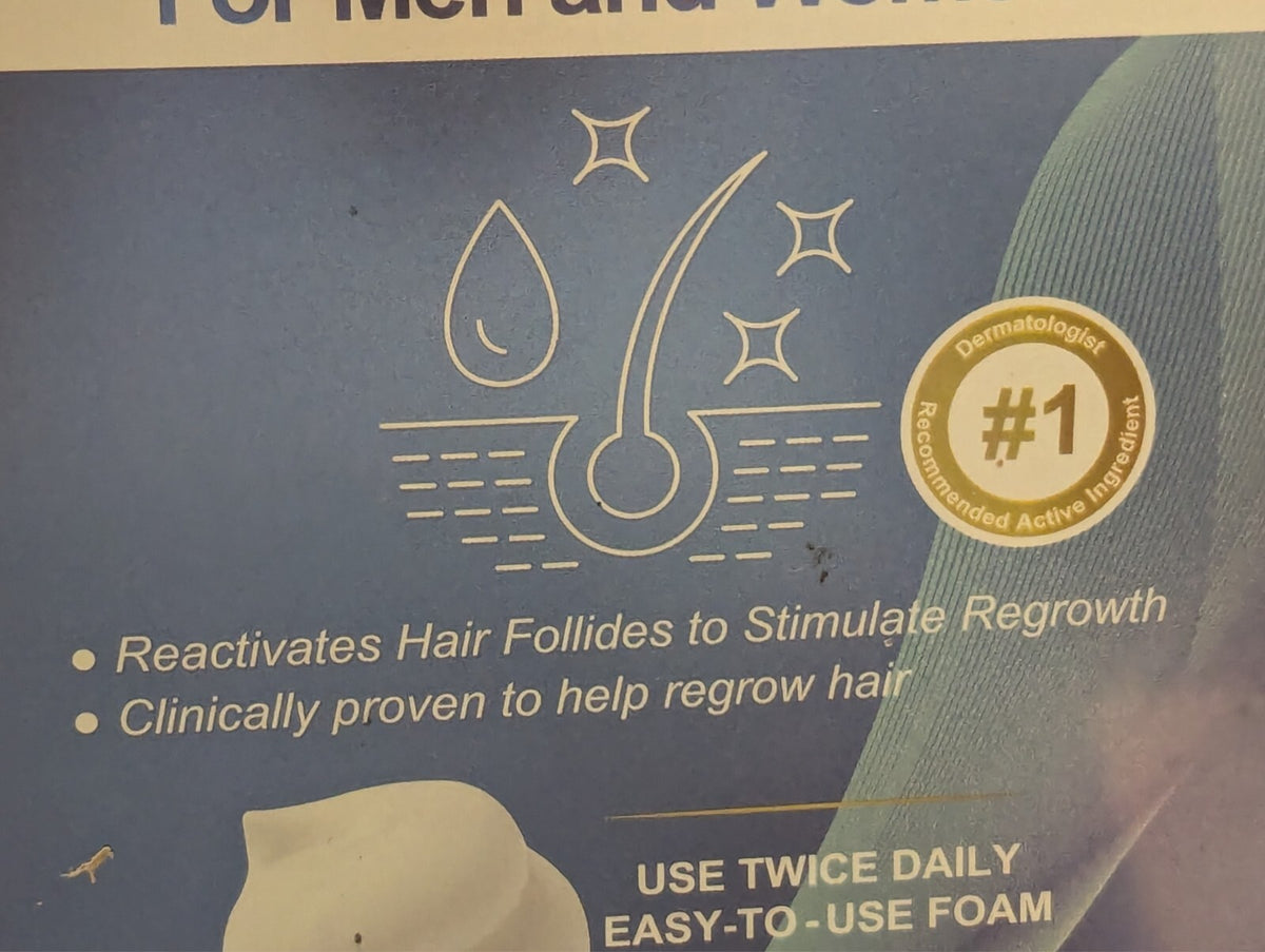 Hair Regrowth Treatment Aerosol Foam 4.22 oz