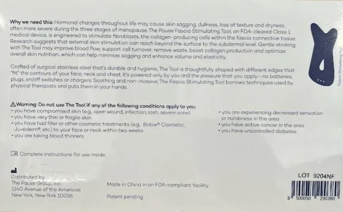 Fascia Stimulating Tool for Gentle Subdermal Toning - Anti-Aging Skincare