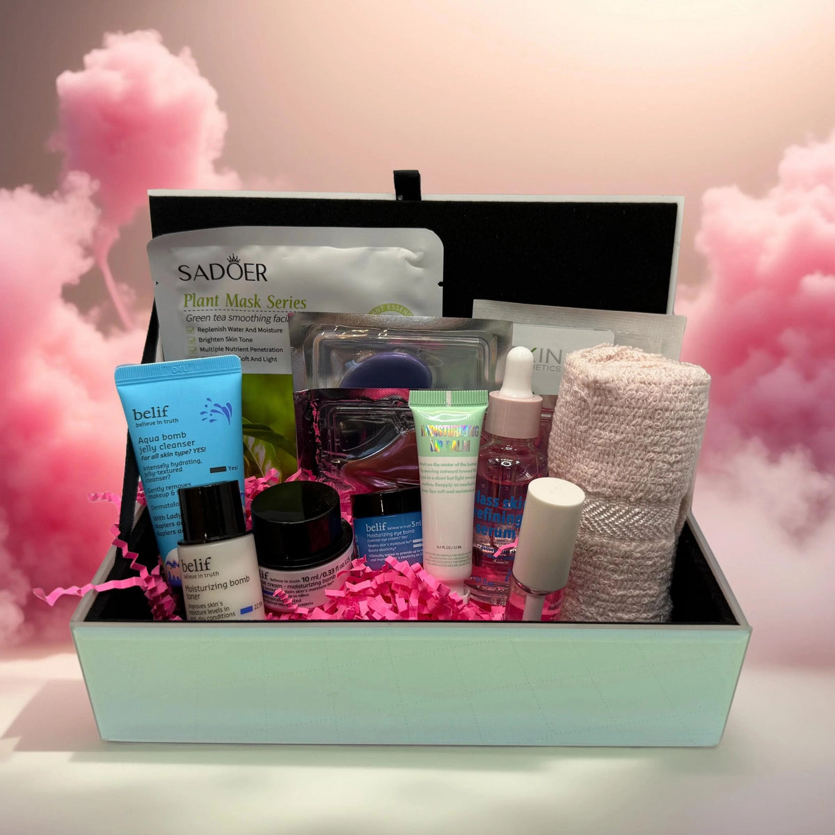 Curated Skincare Gift Box Set with Handmade Products - Multiple Tiers