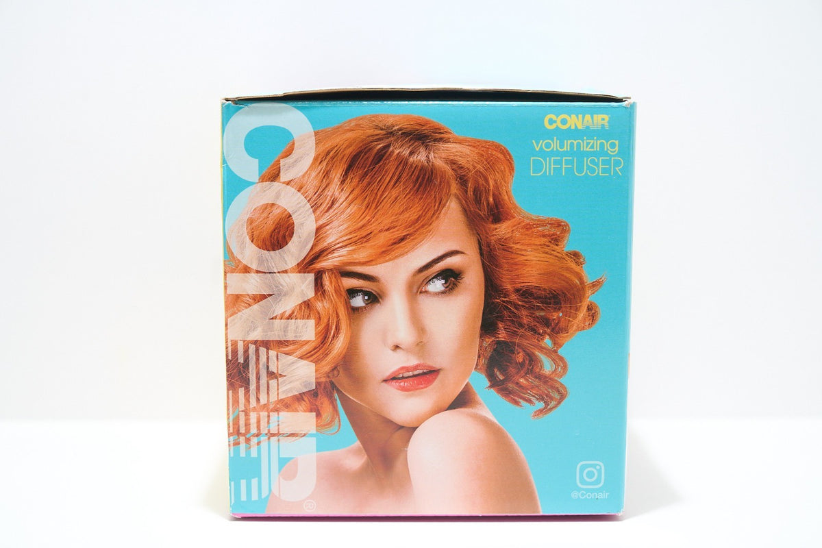 Conair Volumizing Diffuser for Hair Dryers - Fits Most Hair Dryers, Black