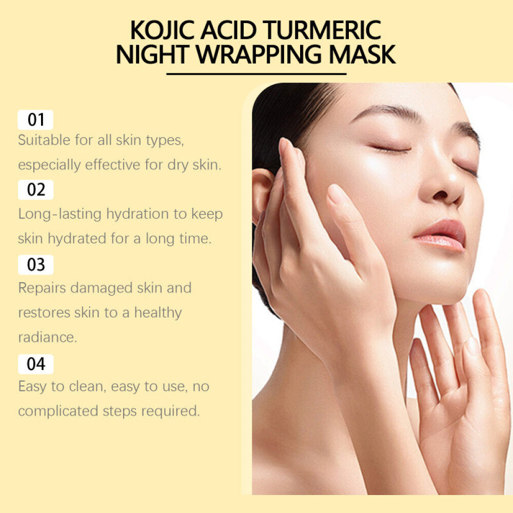 Turmeric Kojic Acid Collagen Peel-Off Mask 75g x2