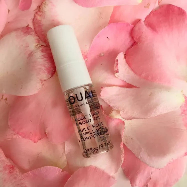 Travel Mini Rose Hair & Body Oil - Nourishing Fragrance for Hair & Skin