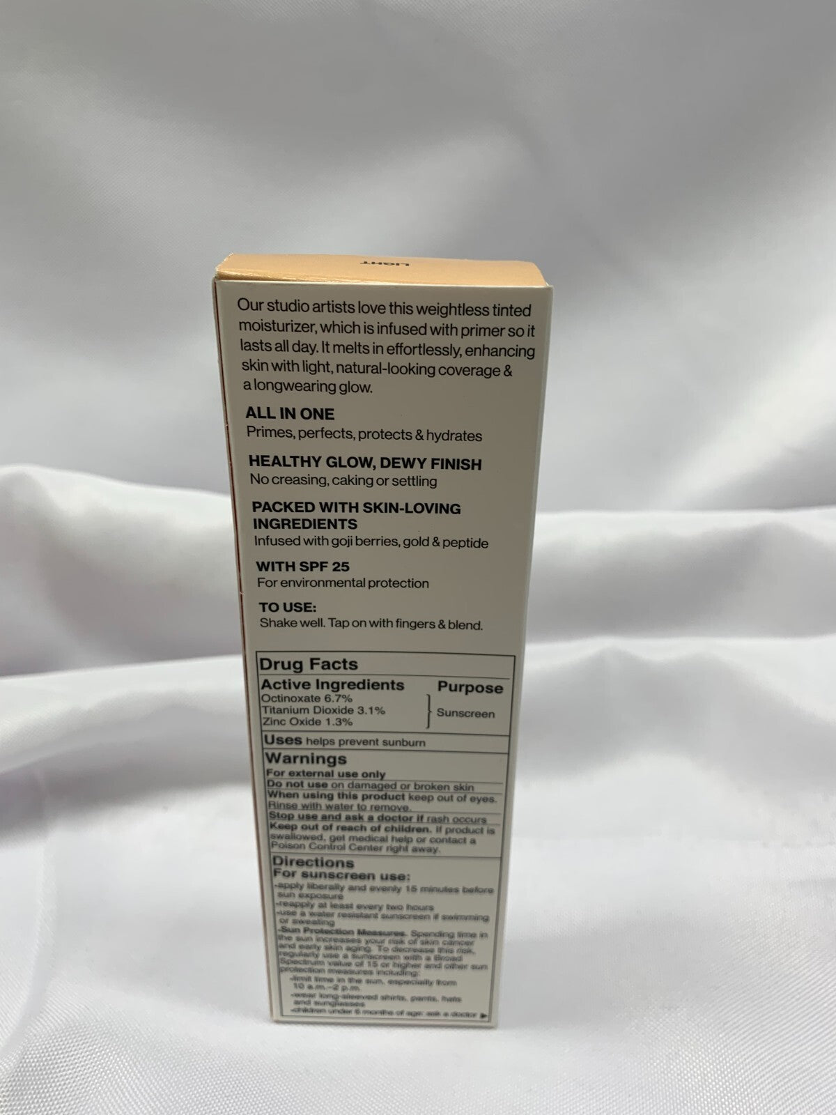 Tinted Moisturizer SPF 25 All-In-One Glow Hydrating Face Cream - Multiple Shades