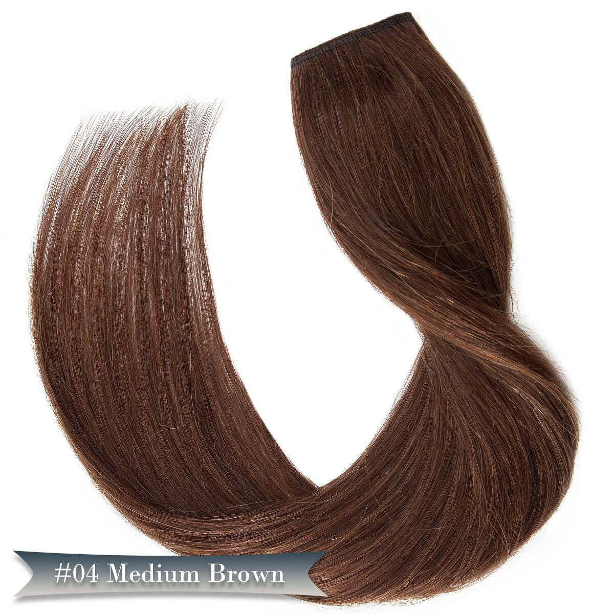 Clip-In Hair Extensions One Piece Full Head Remy Human Hair - Multiple Colors & Lengths