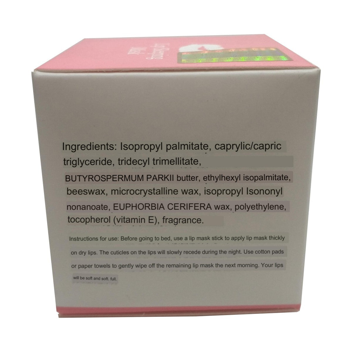 Lip Moisturizer with Collagen & Shea Butter - Nourishing Lip Treatment 20g