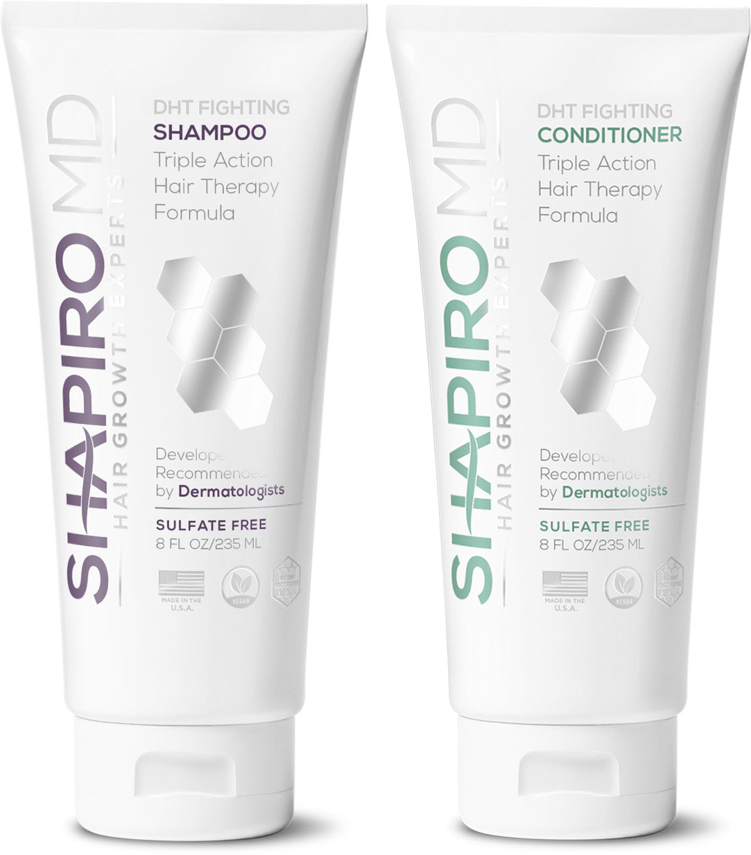 Hair Loss Shampoo and Conditioner with DHT Blockers