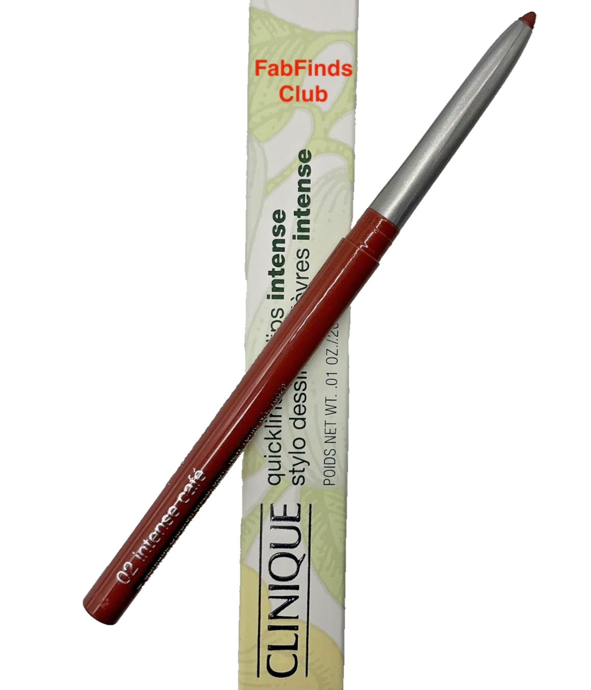 Lip Liner Pencil - All-Day Waterproof, Intense Cafe Shade, No Sharpening