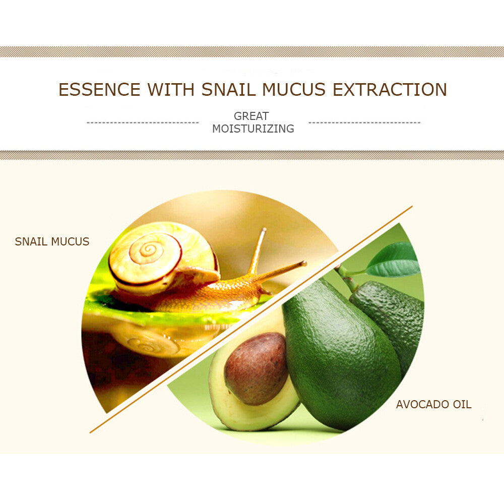 Snail Face Serum for Anti-Aging & Skin Brightening - Natural Skin Care