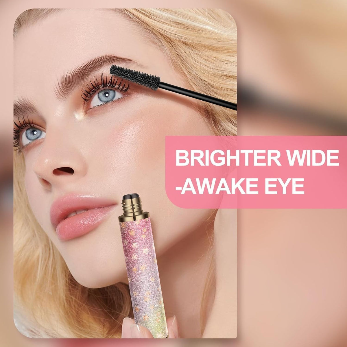 Pure Silk Fiber Lash Mascara - Waterproof Volume & Length in Ultra Black