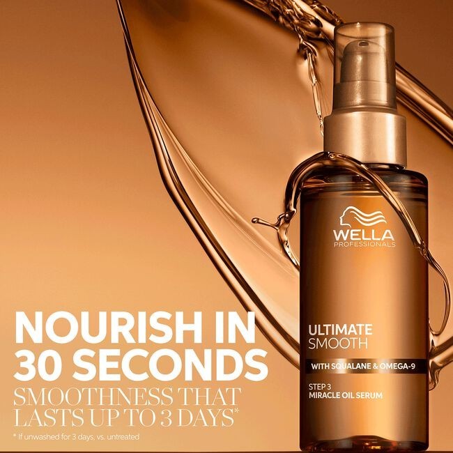 Hair Serum with Frizz Control & Heat Protection - Smoothing Oil for Dry & Frizzy Hair