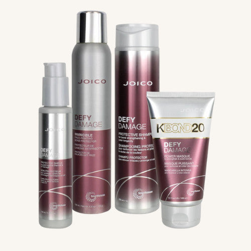 Joico Defy Damage Hair Care Set - Protect & Strengthen All Hair Types