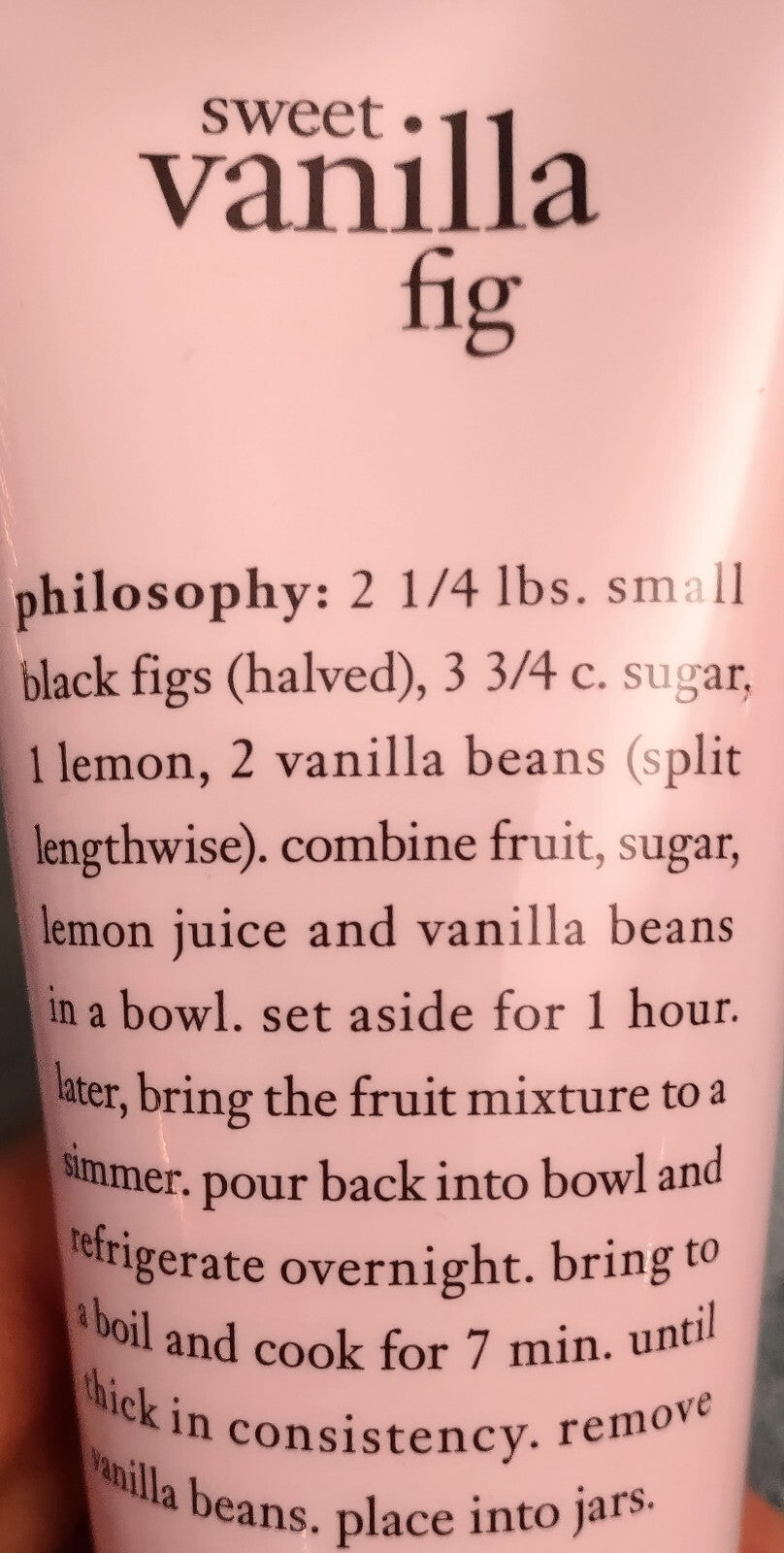Sweet Vanilla Fig Shea Butter Body Lotion - 7 oz