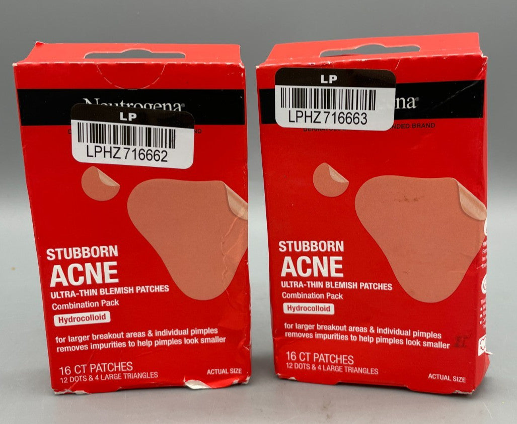 Neutrogena Acne Patches - Ultra-Thin Hydrocolloid Blemish Cover 16 Count