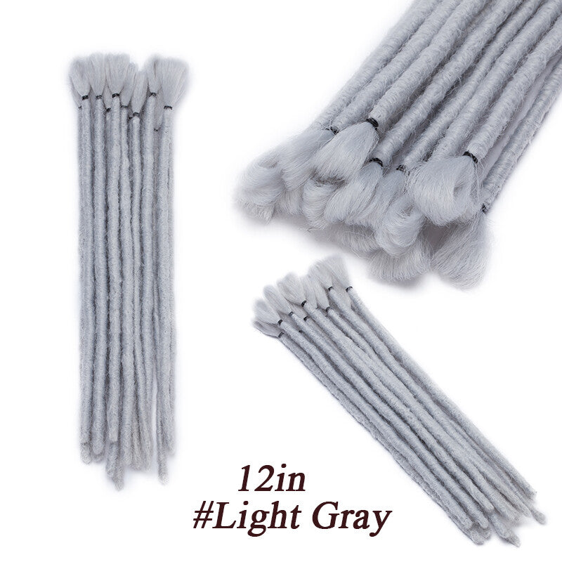 Ombre Dreads Locs Crochet Dreadlock Extensions Faux Long Natural Look