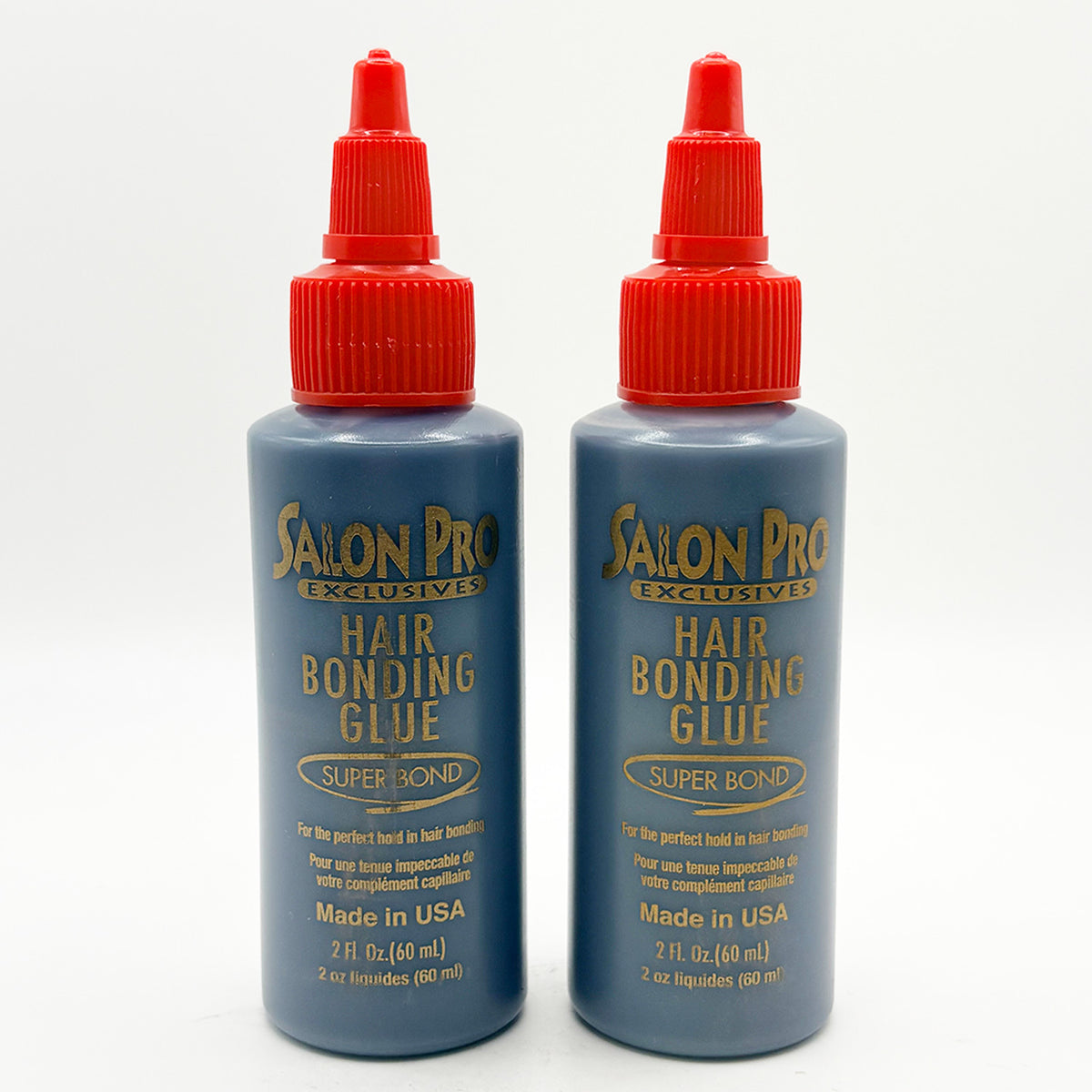Salon Pro Hair Bonding Glue Super Bond Perfect Hold 2oz - 2 Pack