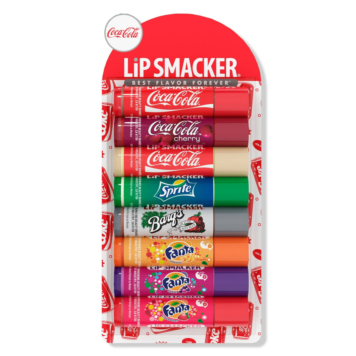 Lip Smacker Coca Cola Lip Balm Party Pack - Multi-Flavor Assortment