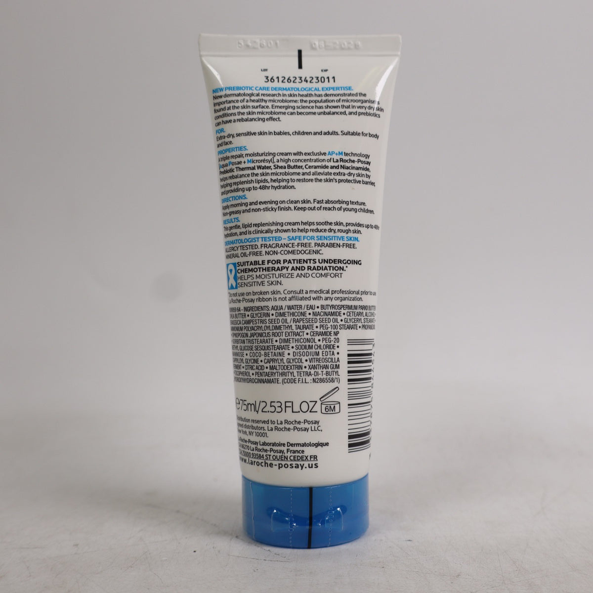 Lipikar AP+M Triple Repair Body Moisturizing Cream 2.53 fl oz