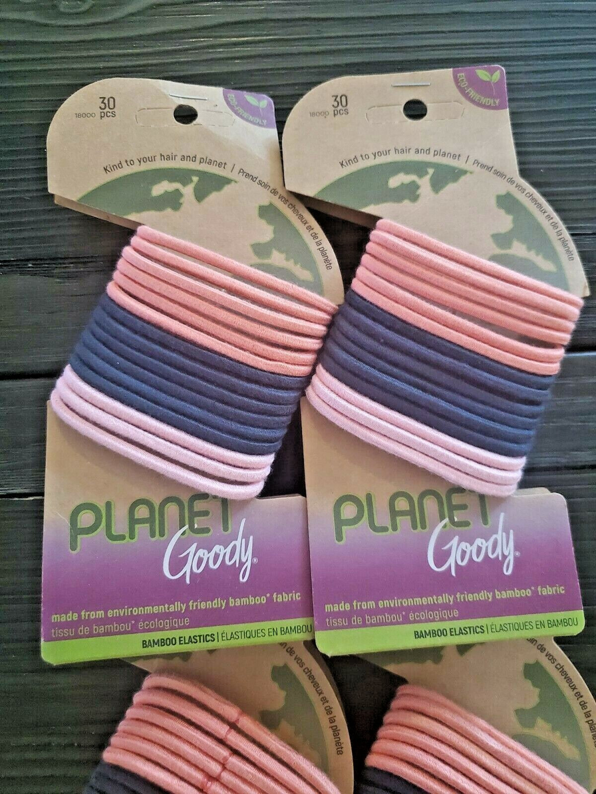4 Pack Goody Hair Elastics - 30ct