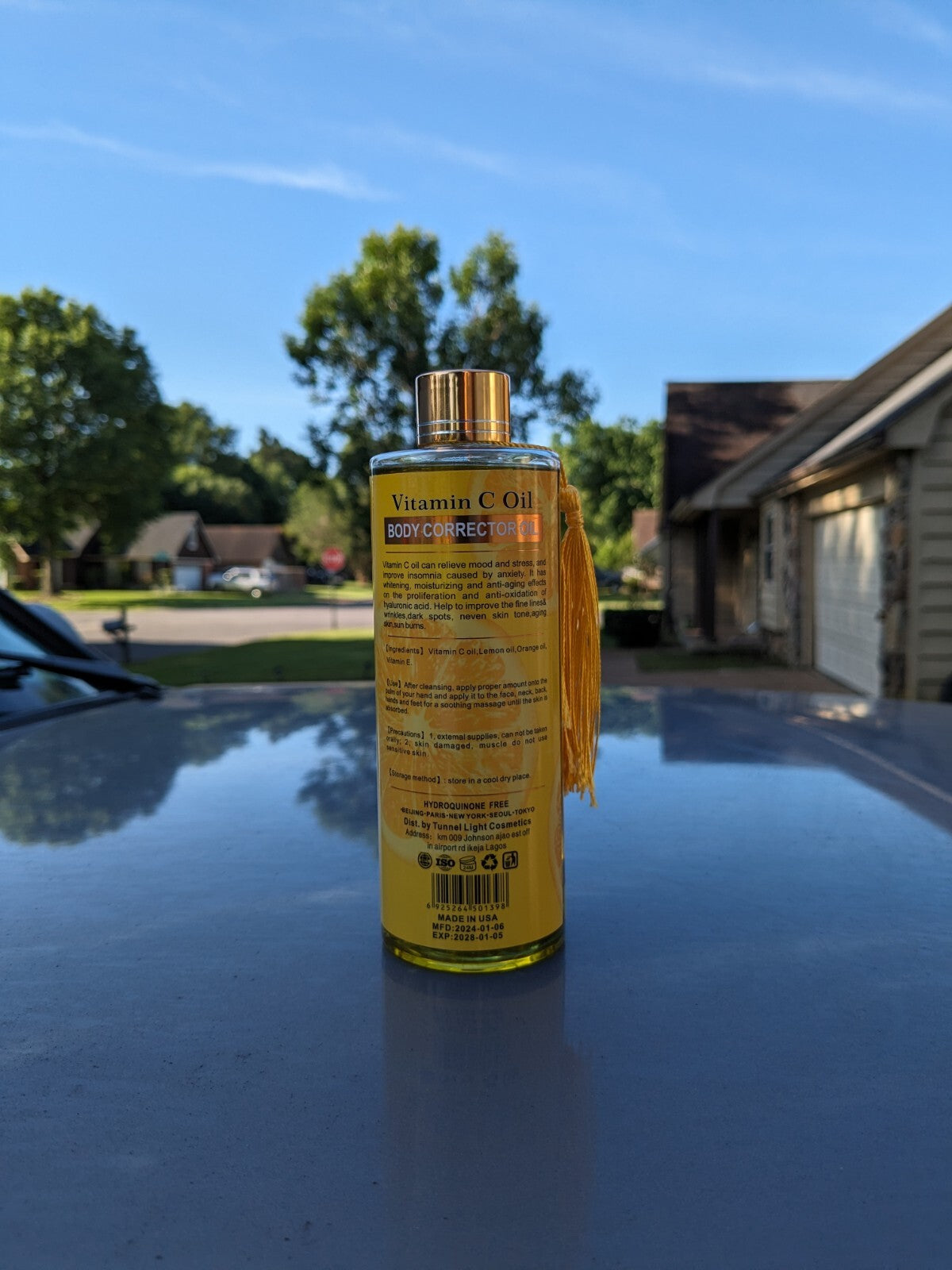 Moroccan Argan Oil Serum SPF 45 - Vitamin C Whitening & Glow