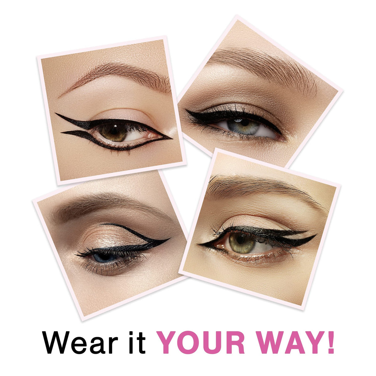 Liquid Eyeliner with Bold Blue Color for Dramatic Eyes
