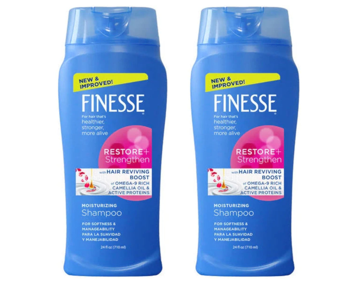 Moisturizing Hair Shampoo for Dry Damaged Hair - 24 oz Pack of 2