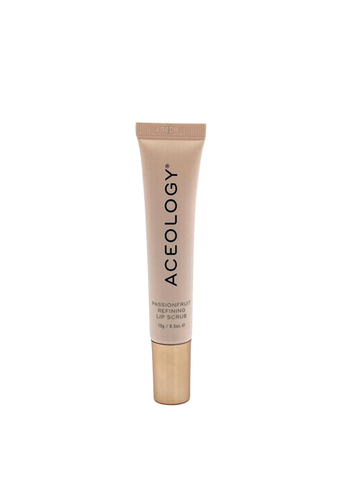 Lip Scrub with Passionfruit - Full Size 0.5 oz, Exfoliating Lip Treatment