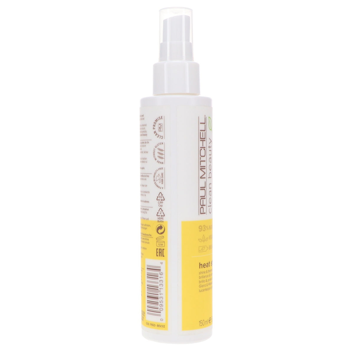 Paul Mitchell Clean Beauty Heat Styling Spray 5.1 oz - Heat Protectant & Shine
