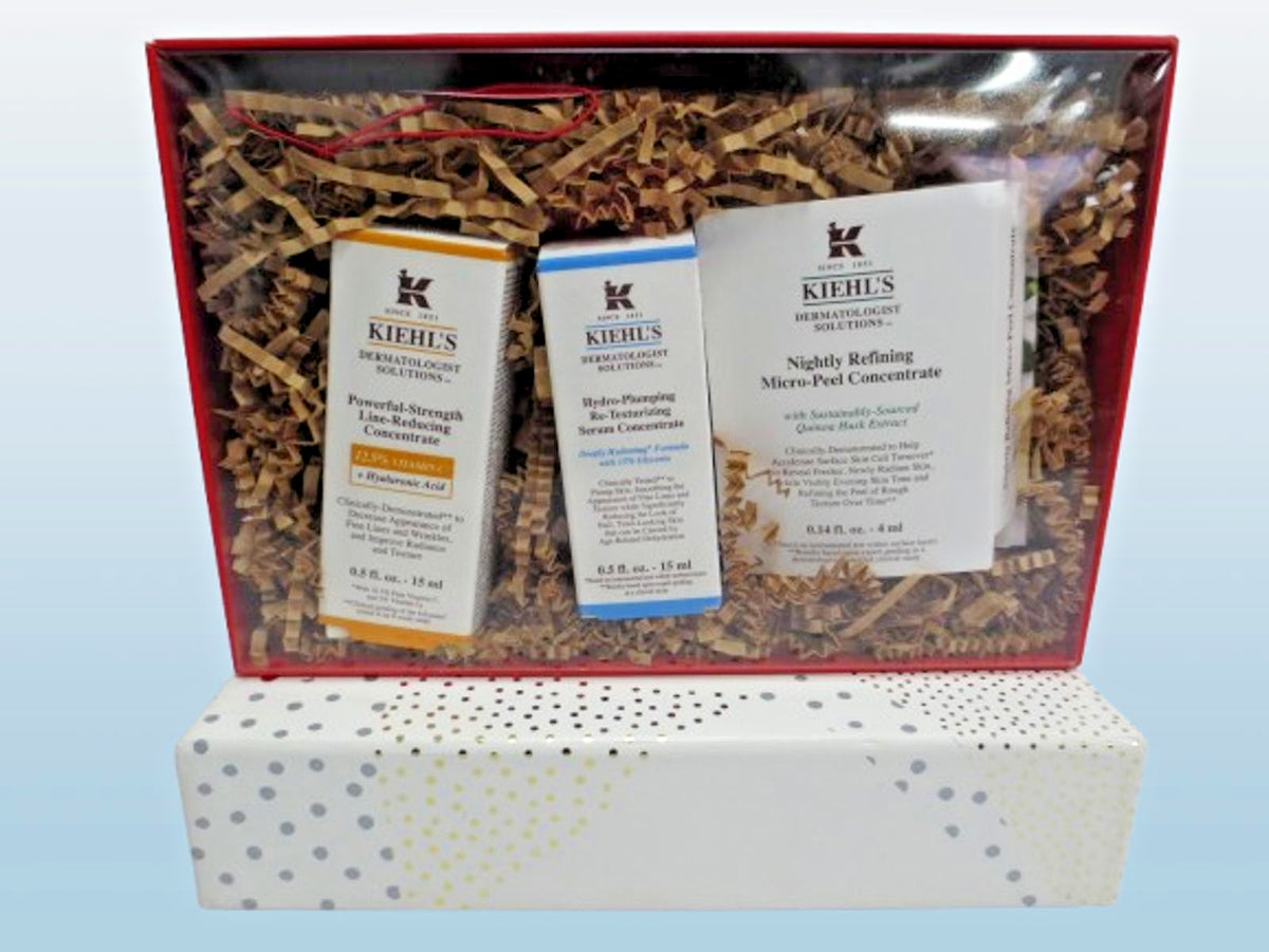 Kiehl's Super Serum Starter Kit - Dermatologist Solutions 3-Piece Set