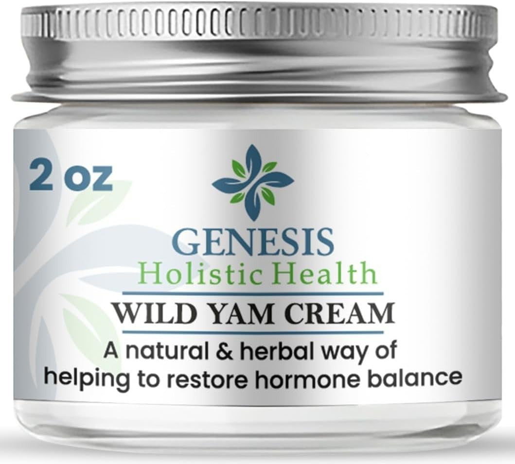 Genesis Wild Yam Root Cream - Organic Perimenopause Aid & Skin