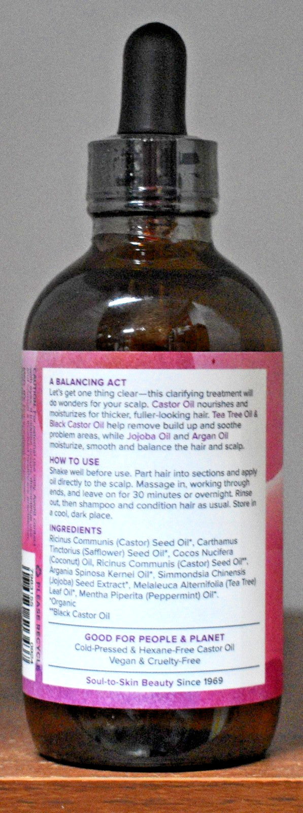 Castor Oil & Tea Tree Scalp Treatment - Nourishing Hair Oil for All Hair Types