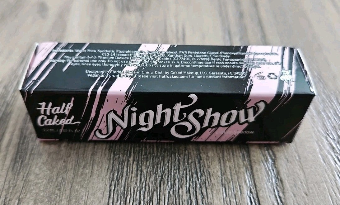 Half Caked Night Show Liquid Eye Shadow - Ink Color, 0.07 fl oz
