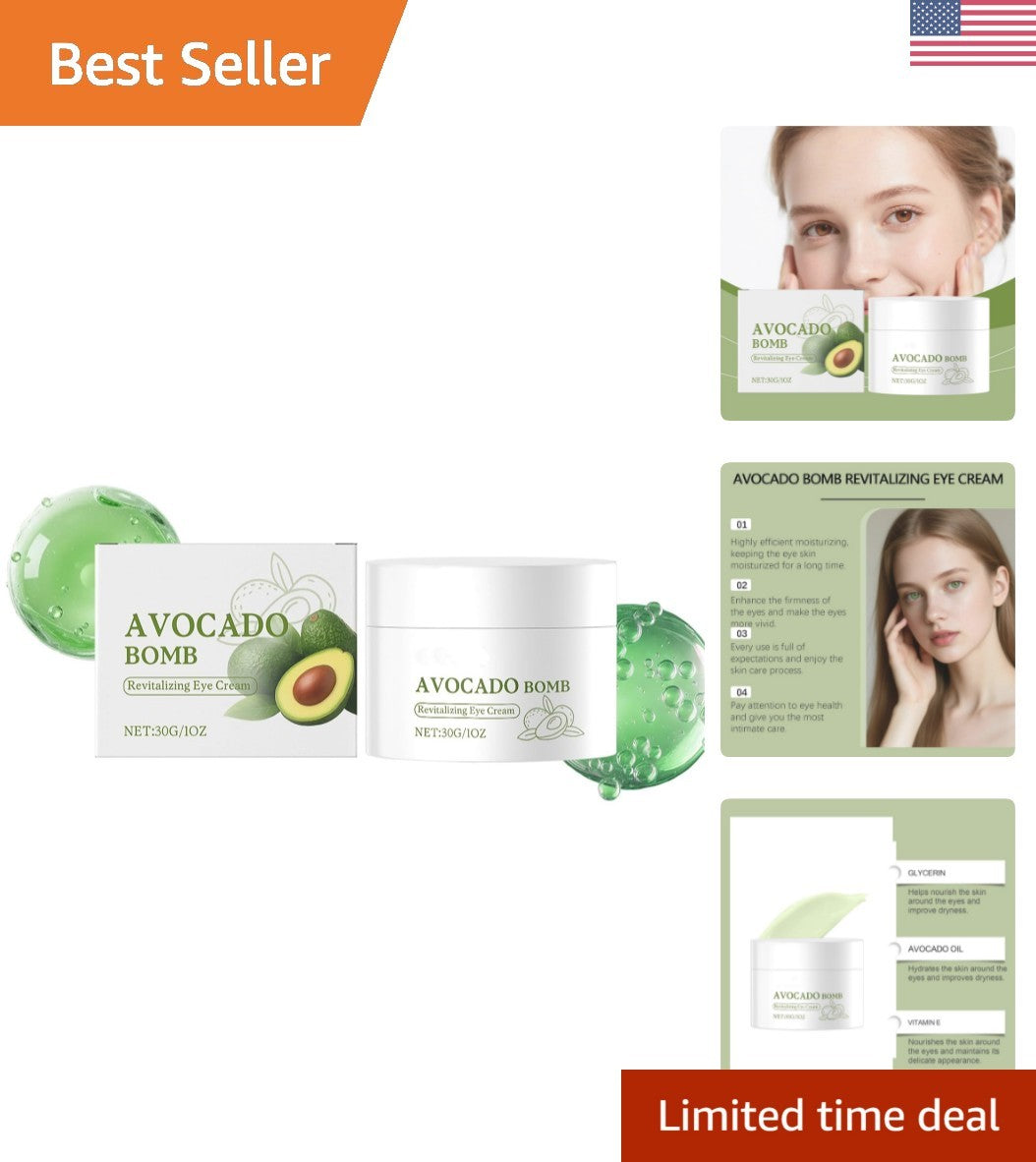 Avocado Eye Cream for Fine Lines Puffiness and Firming - 30g