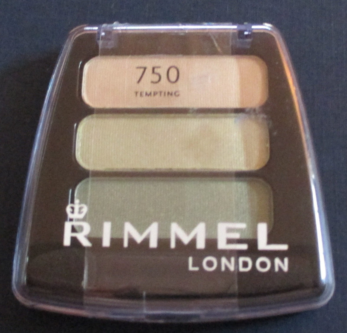 Eyeshadow Trio Palette - Tempting 750 Rimmel Color Rush New