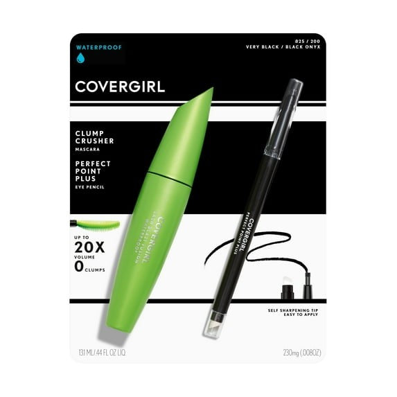 Covergirl Clump Crusher Mascara with Innovative Curved Brush - All Variants