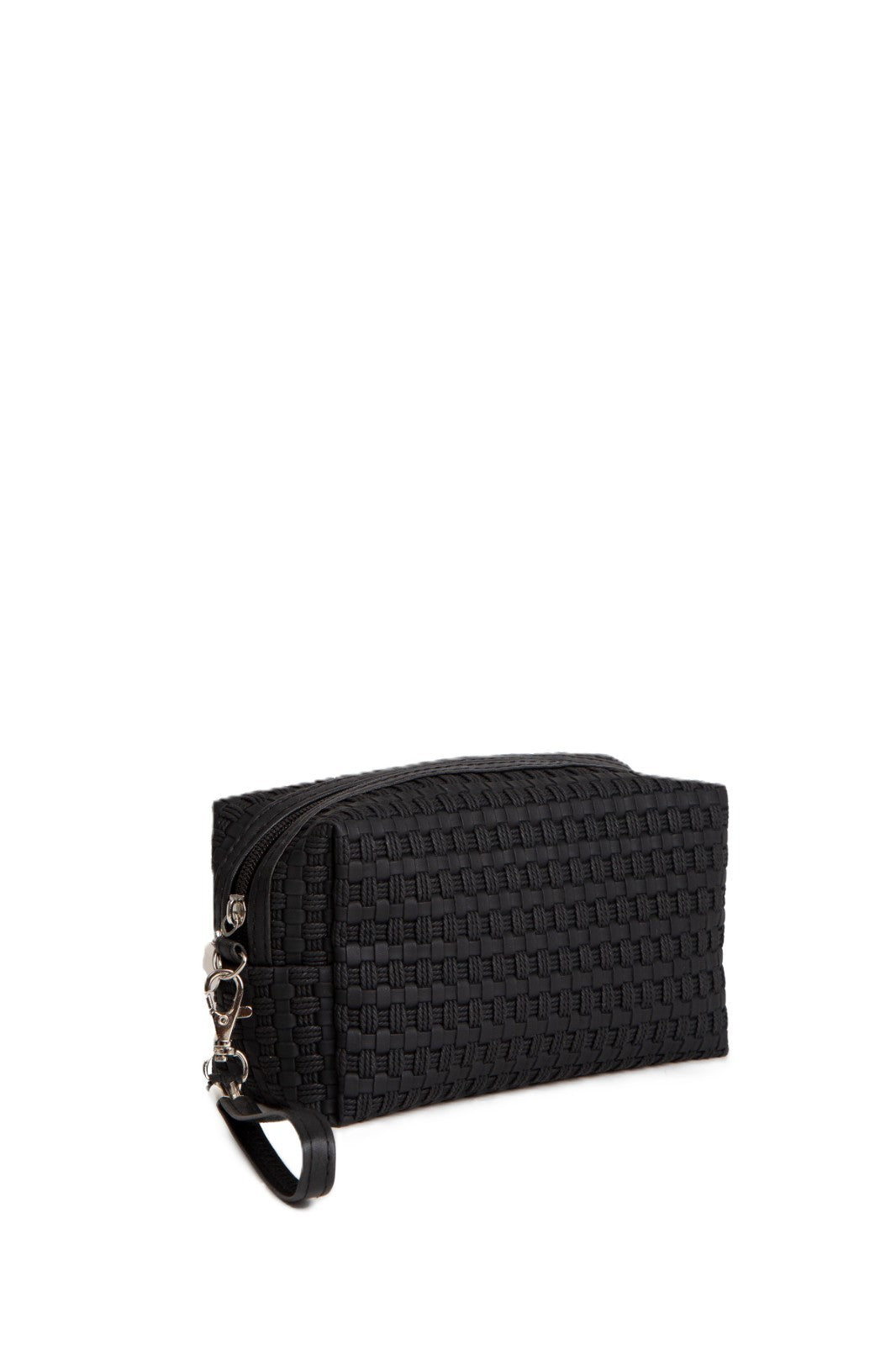 Large Travel Pouch with Zipper Closure and Detachable Wristlet - Multiple Colors