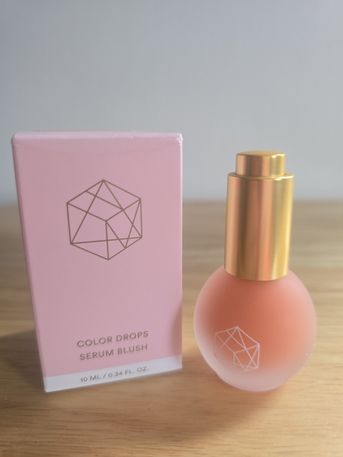 EM COSMETICS Peachy Color Drops Serum Blush 0.34oz - Peach Shade