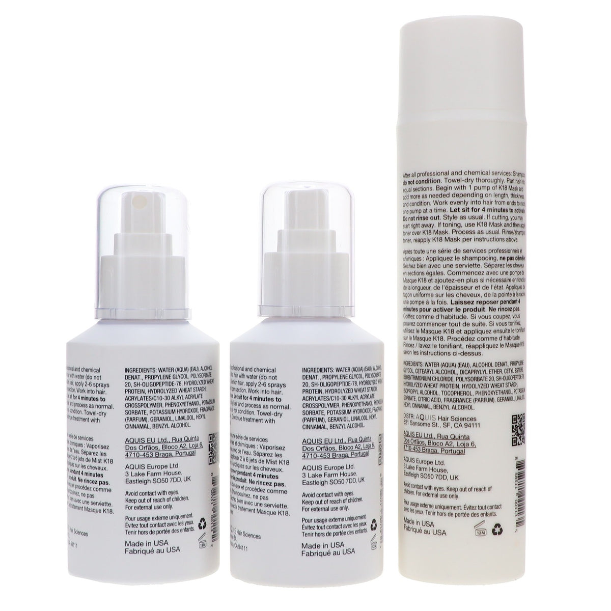 K18 Pro Peptide Hair Treatment Starter Kit - Damage Repair & Strengthening