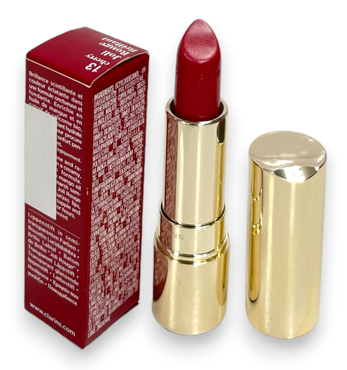 Moisturizing Sheer Lipstick with Perfect Shine - Clarins Joli Rouge Brillant 3.5g