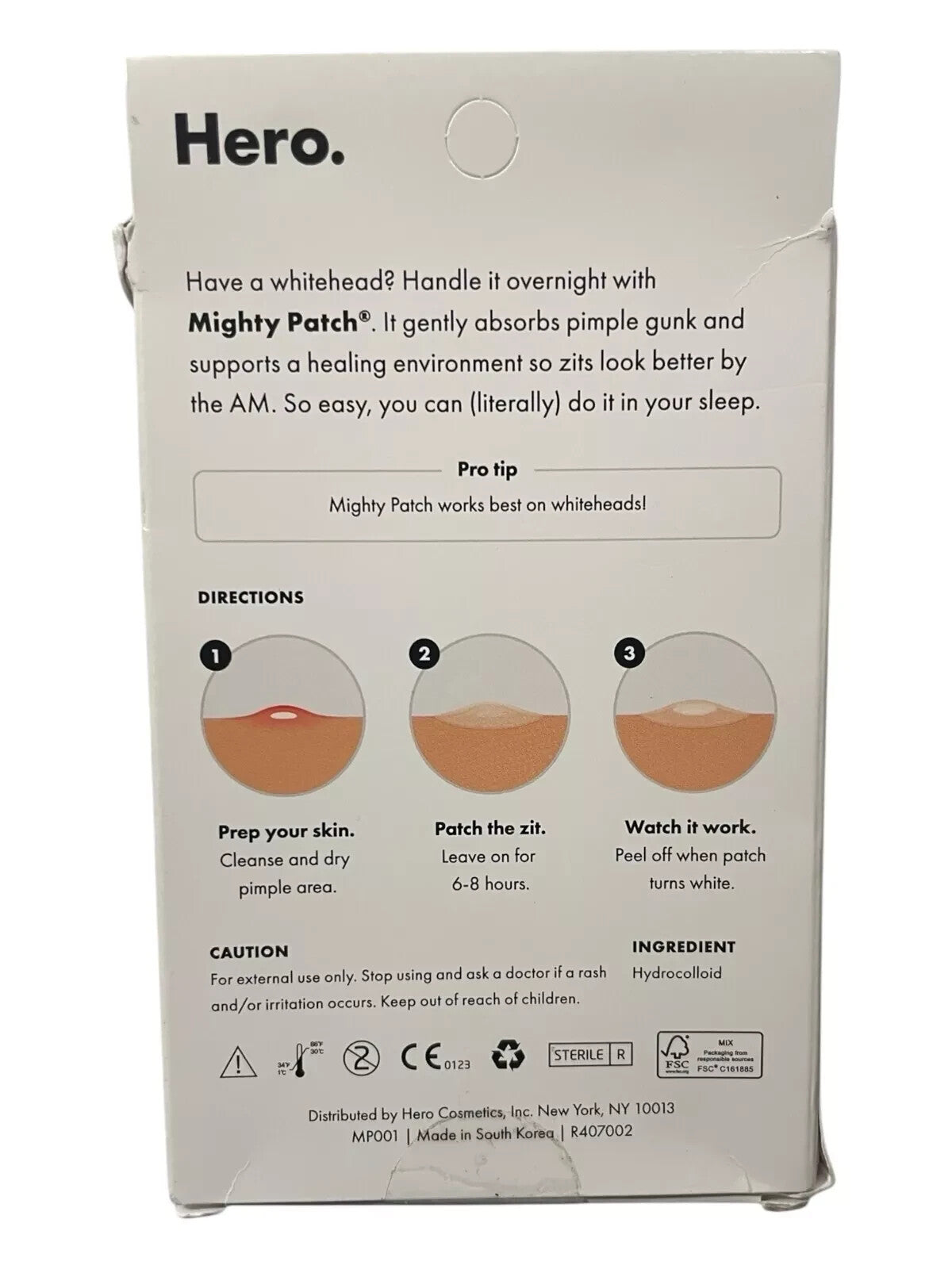 Acne Spot Patches - Invisible Hydrocolloid Overnight Blemish Treatment - 27 Count