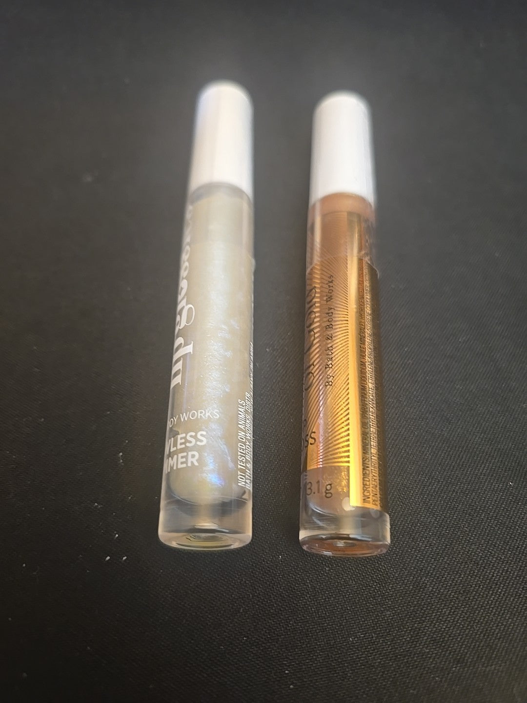 Lip Gloss Set with Shimmer - Touch of Gold Lot of 2