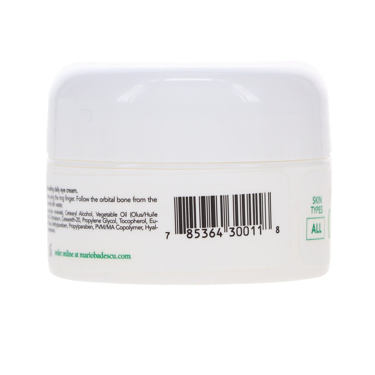 Hyaluronic Eye Cream for Dark Circles & Puffiness - 0.5 oz