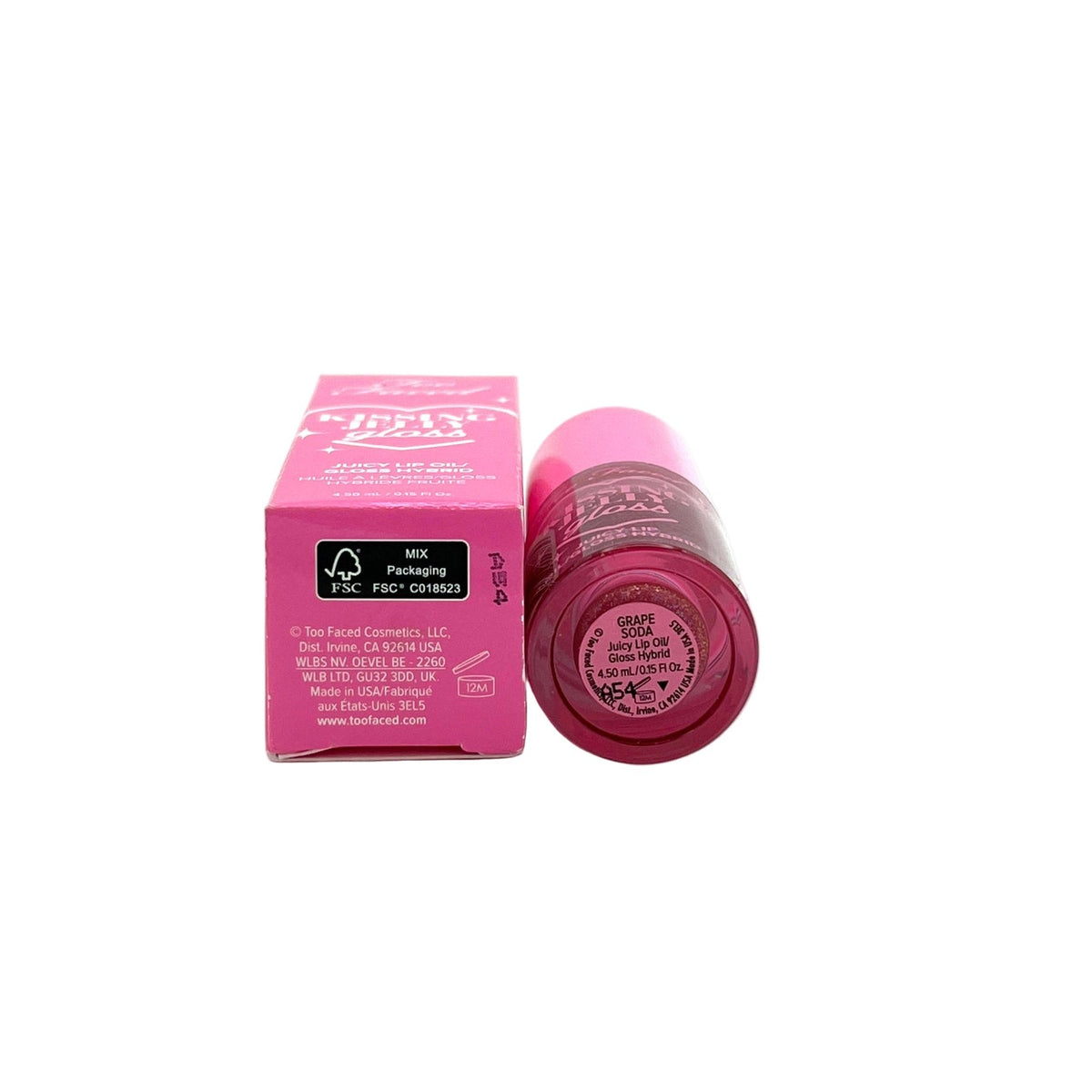 Lip Oil Gloss Hydrating Grapes Soda Kissing Jelly Full Size