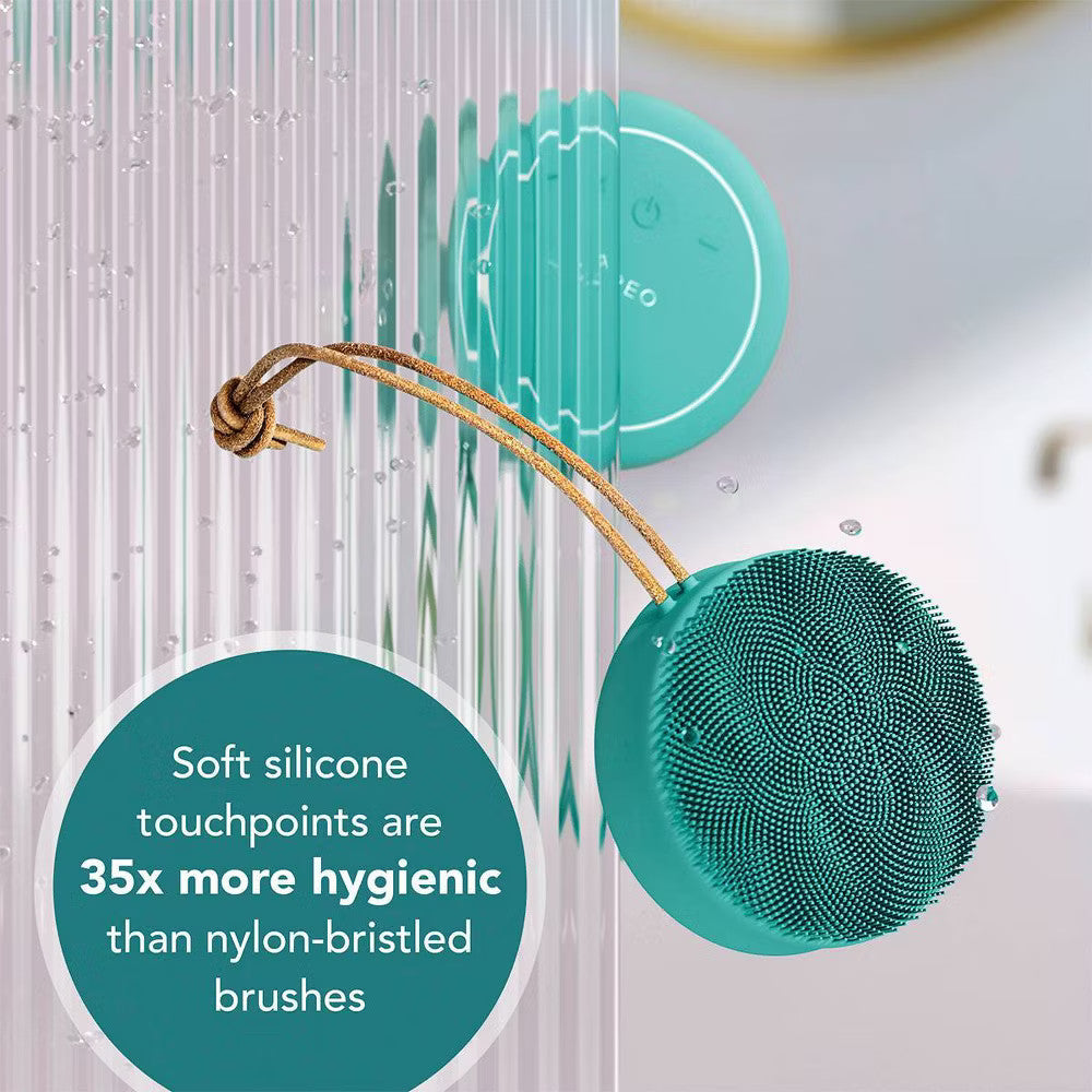 Exfoliating Silicone Body Brush - FOREO Luna for Body Evergreen