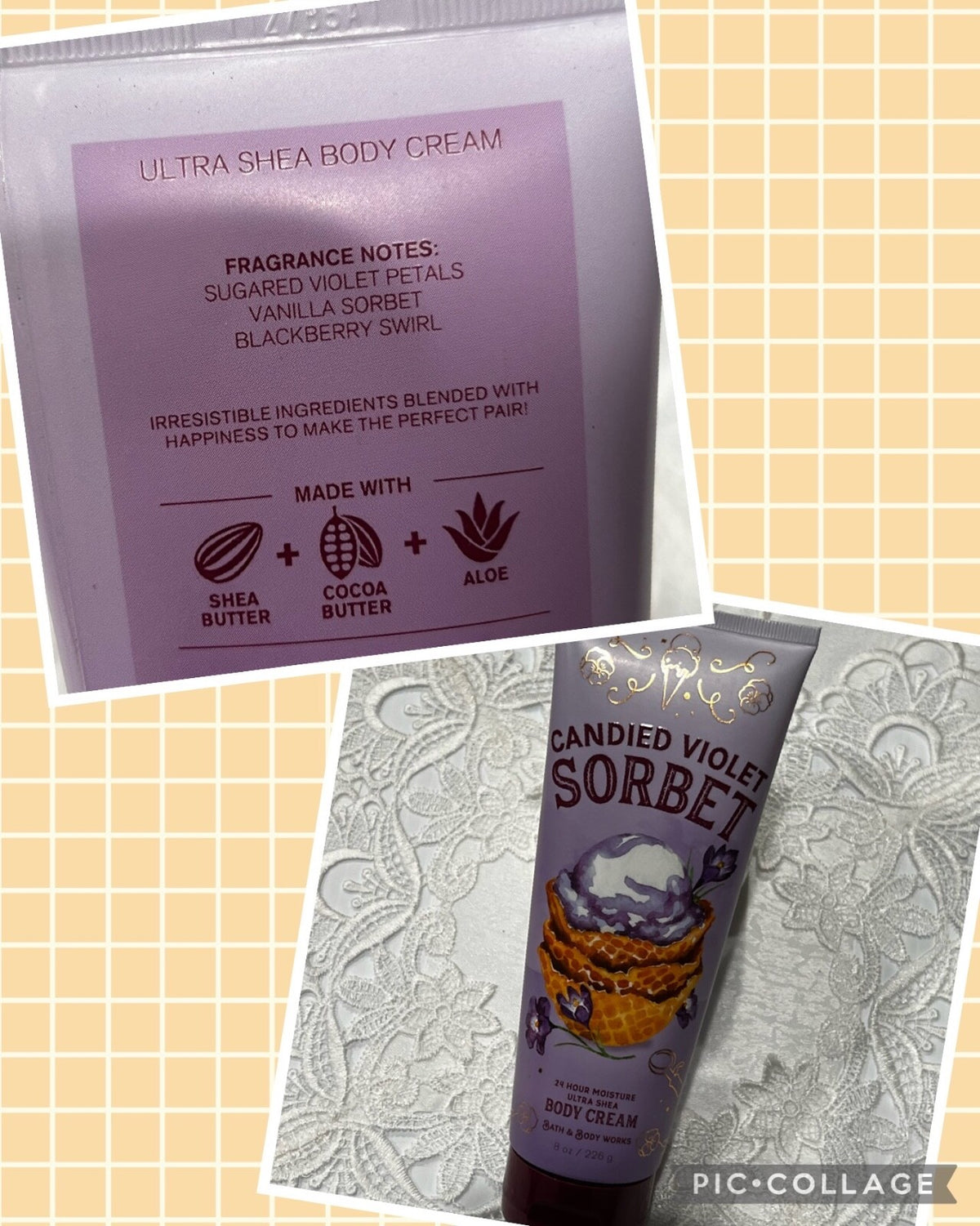 Ultra Shea Body Cream Moisturizer 8 oz - 24 Hr Hydration
