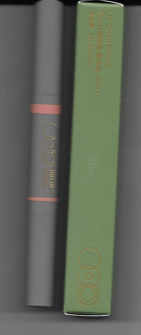 Dual-Ended Lip Liner and Lipstick Set - Creamy Apricot, Out of Office
