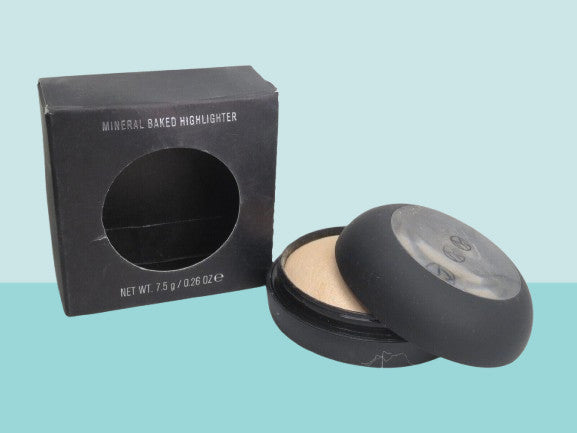 Mineral Baked Highlighter Halo Face Makeup Glow 0.26 oz Boxed