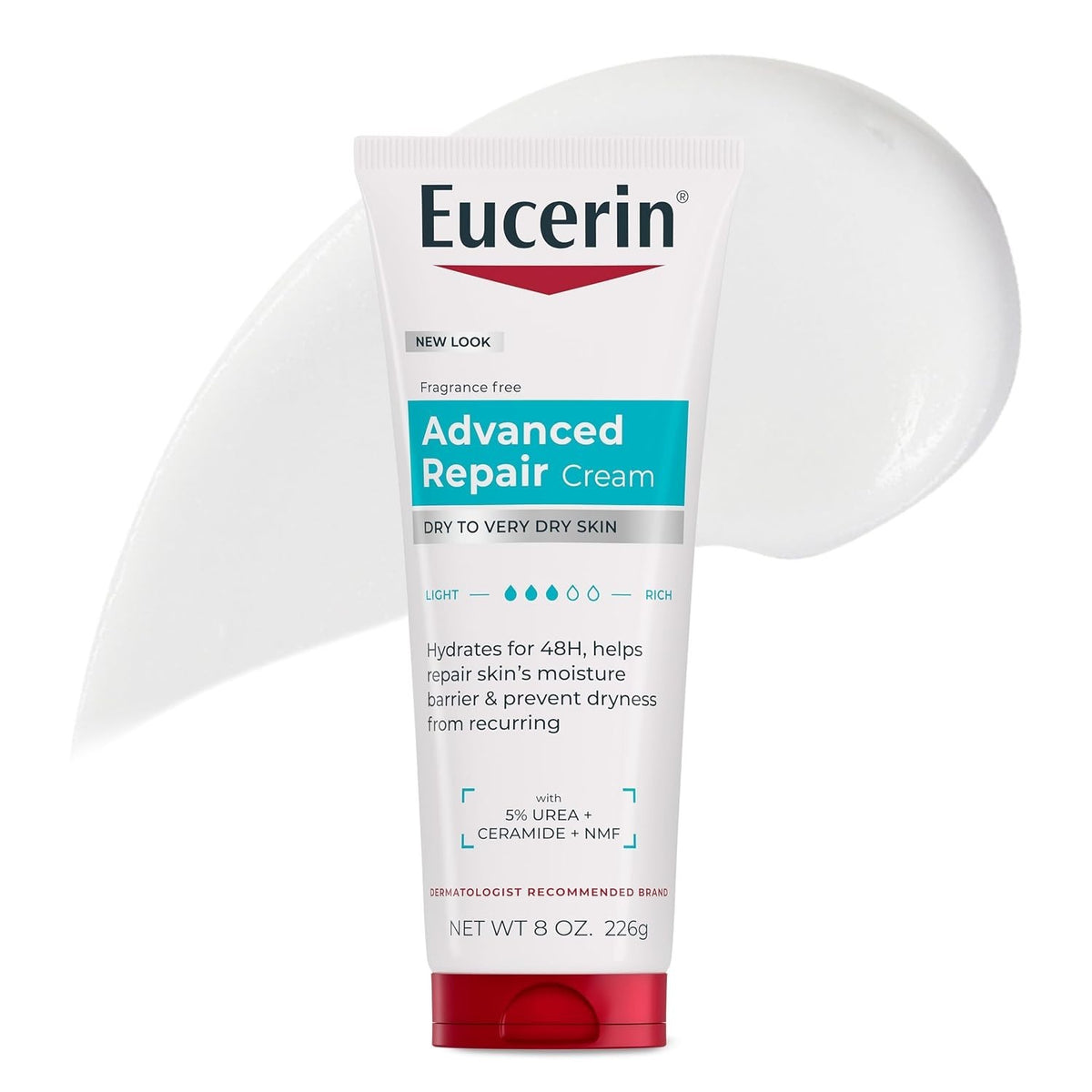 Urea Body Cream 8 OZ – Fast-Absorbing & Fragrance-Free